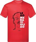 Maglia T-shirt Uomo & Bambino - Leao Meravigliao - milan rossoneri