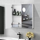 ✅ Mobile a Specchio per Bagno Armadietto Arredo con Specchio a Parete con Ante