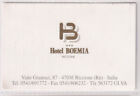 Calendarietto - hotel boema - riccione - anno 1995