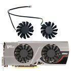 75mm MSI GTX670 GTX680 R7850 R7870 R7950 Twin Frozr III Video Card Dual Fan R114