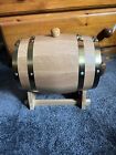 Oak Timber Wine Barrel Beer Whiskey Rum Dispenser Wooden Keg with Small Tap 3L.