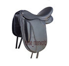 Nuova sella da cavallo in vera pelle da dressage inglese taglia 15" 16", 17",...