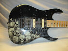 1992 IBANEZ RG CUSTOM USA HYBRID with DAN LAWRENCE GRAPHIC