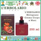 L  Erbolario Melograno Crema Corpo e Mani 250 ml