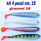 offerta esche artificiali pesca traina mare spigola serra ricciola spinning cost