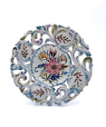 Antique Antonibon 19th Century Italy Faience Wall Decor Small Plate