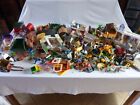 PLAYMOBIL  LOT DILIGENCE ZOO CHARIOT PREHISTOIRE PERSONNAGE ANIMAUX COFFRE