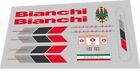 Bianchi Rekord 839 FRAME DECAL SET  RED VERSION with Columbus Aelle