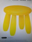 IKEA - Mammut - Children’s Plastic Yellow Stool