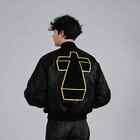 Iconic Justice Cross "†" Schott NYC Bomber Jacket