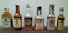 Miniature Lotto 6 Mignon BOUBON WHISKY  America Canada con rarità Vintage