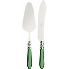 Posate dolce set 2pz aladdin verde madreperla casabugatti