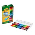 CRAYOLA Super Tips Pennarelli Lavabili a Punta Media 50 Pezzi 7555