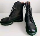 Military Boots Black Size 8L Lace Up