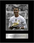 CRISTIANO RONALDO POSTER CON AUTOGRAFO 45X32CM  CR7 JUVE REAL