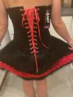 Phaze Deadstock Gothic Range Pink Rose Corset Alternative Party Dress Punk Emo