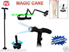 BASTONE MAGIC CANE DA PASSEGGIO PIEGHEVOLE CON TORCIA LED INCORPORATA TREKKING