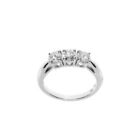 Anello TRILOGY Damiani CUPIDO 20072947 diamantI ring NUOVO diamondS 0,72 kt G H