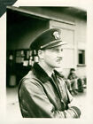 1940s WWII Navy VB-116 Blue Raiders airman s photo closeup of an airman.