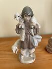 Lladro Shepherd Boy Nativity Figurine #5485 Early Backstamp 1987 No Box