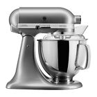 KitchenAid - Planetaria Artisan Argento Testa Reclinabile 4,8L 5KSM175PSECU