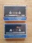 TDK AD 90 1980s Used Audio cassette tapes x2