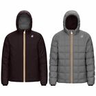 K-WAY JACQUES THERMO PLUS DOUBLE 2 360 € UOMO KWAY K111BEW ABX BROWN GREY Smoked