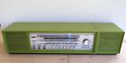 GRUNDIG RF 265 Stereo-Radio + Lautsprecherbox 9a, Grün,  60er, Retro Vintage