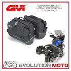 COPPIA BORSE LATERALI UT808 + TELAIO TE5118 BMW F 800 R 2013 GIVI