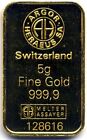 Lingotto oro Gold Ingot bar : 5 grams of pure gold 999.9 24k - Argor Heraeus