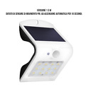 Applique Lampada Energia Solare a LED lampione Crepuscolare Sensore Movimento