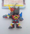 VINTAGE BANPRESTO 1996 SUPER ROBOT WARS GOSHOGUN GOTRINITRON KEYRING NUOVO!!