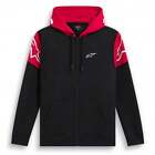 Alpinestars Men s Zip Hoodie - Velocity (Black/Red)