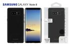 Tpu Glass Case Cover Samsung Galaxy  Note 8 Nero