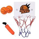 JDCMEI Mini canestro da basket con palloni e pompa, mini da ufficio, (X0o)