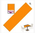 Tovaglia TNT Runner Tessuto Non Tessuto 100 PZ Antimacchia ARANCIO 120x40 cm