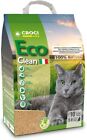 Croci Lettiera Eco Clean 10 L - Lettiera Gatti Agglomerante, Biodegradabile Si G