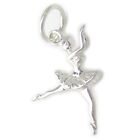 Charm ballerina in argento sterling .925 x 1 Ballerine charms balletto!