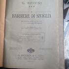 Il barbiere di Siviglia, spartito 1915 ca