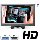 MONITOR 10.1 POLLICI LCD HDMI PER VIDEOSORVEGLIANZA VGA FULL HD BNC PER AUTO