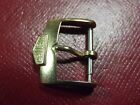 TAG HEUER - RARE VINTAGE BUCKLE 16 mm INSIDE - YELLOW GOLD COLOR - SWISS MADE