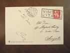 targhetta Postale  -  VISITATE L  ITALIA  1937