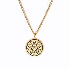 Talisman Pentagram Supernatural Wicca Pagan Pentacle Amulet Necklace Jewelry