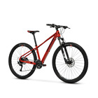 LOMBARDO SESTRIERE 350 RED BLACK GLOSSY MOUNTAIN BIKE FRONT 29