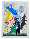 Mr. BRAINWASH Albert EINSTEIN M=bw2 SPLASH POPART Handsigniert 22" x 30" NEU