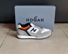 Sneakers Hogan H630 camoscio grigio  - misura 41 (7 UK)