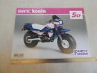 BROCHURE DEPLIANT ORIGINALE FANTIC KOALA 50 1992 MONOPAGINA