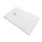 Piatto doccia in pietra SOLIDSTONE alto 2,8cm - Bianco