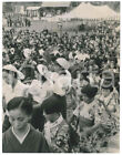 1940 ca JAPAN - FESTIVALS - Women and girls in traditional dresses - Photo 17x22