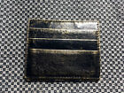 Maison Martin Margiela / Magic Wallet / schwarz-gold / Leder / neu